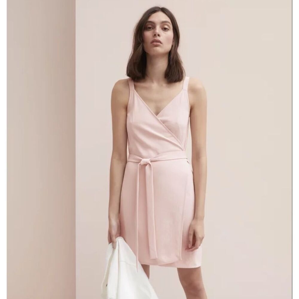 ✨Everlane The Japanese GoWeave Tank Mini Wrap Sz 4 Dress✨